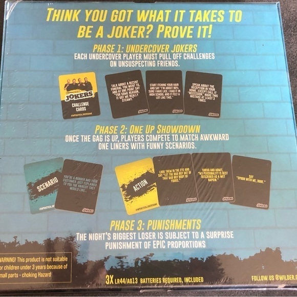 TruTV Impractical Jokers Game Ultimate Challenge Pack 17+ 3-10 Players Sealed - Picture 2 of 2